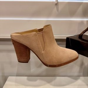 Michael Kors Camel Mules Booties